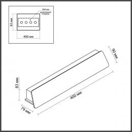 Настенный светильник Odeon Light LEO 6642/12WL  - 4 купить